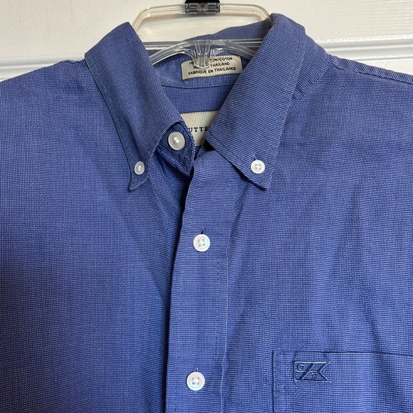 Cutter & Buck men’s blue long sleeve button down shirt size large - Picture 2 of 8